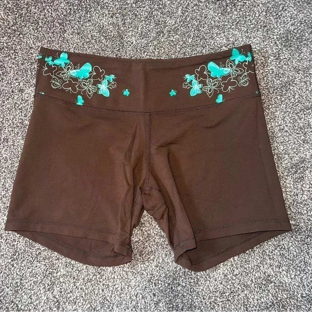 Lululemon Butterfly Biker Shorts size 8